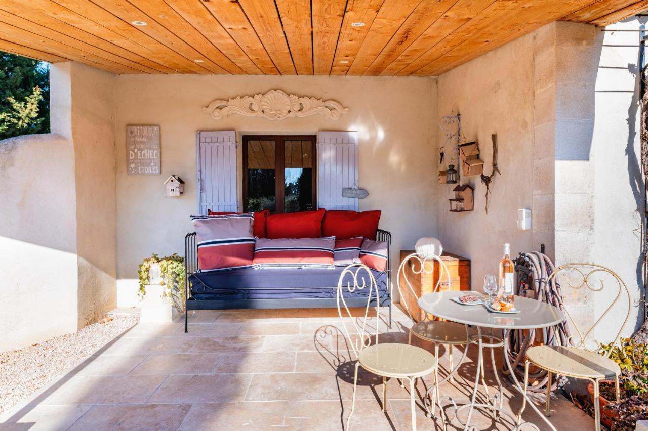 Sous Les Platanes B&B Chateaurenard Bagian luar foto
